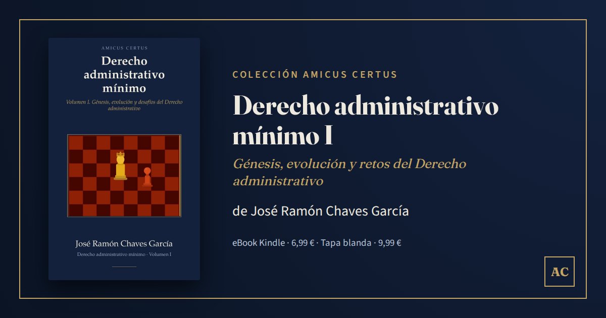 Derecho administrativo mínimo I