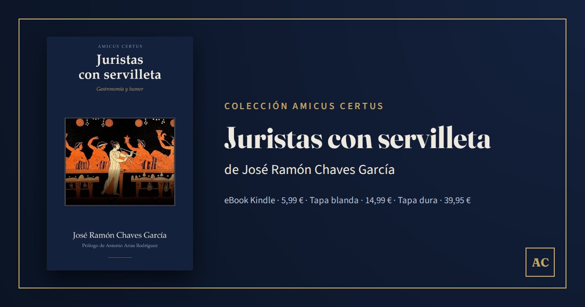 Juristas con servilleta